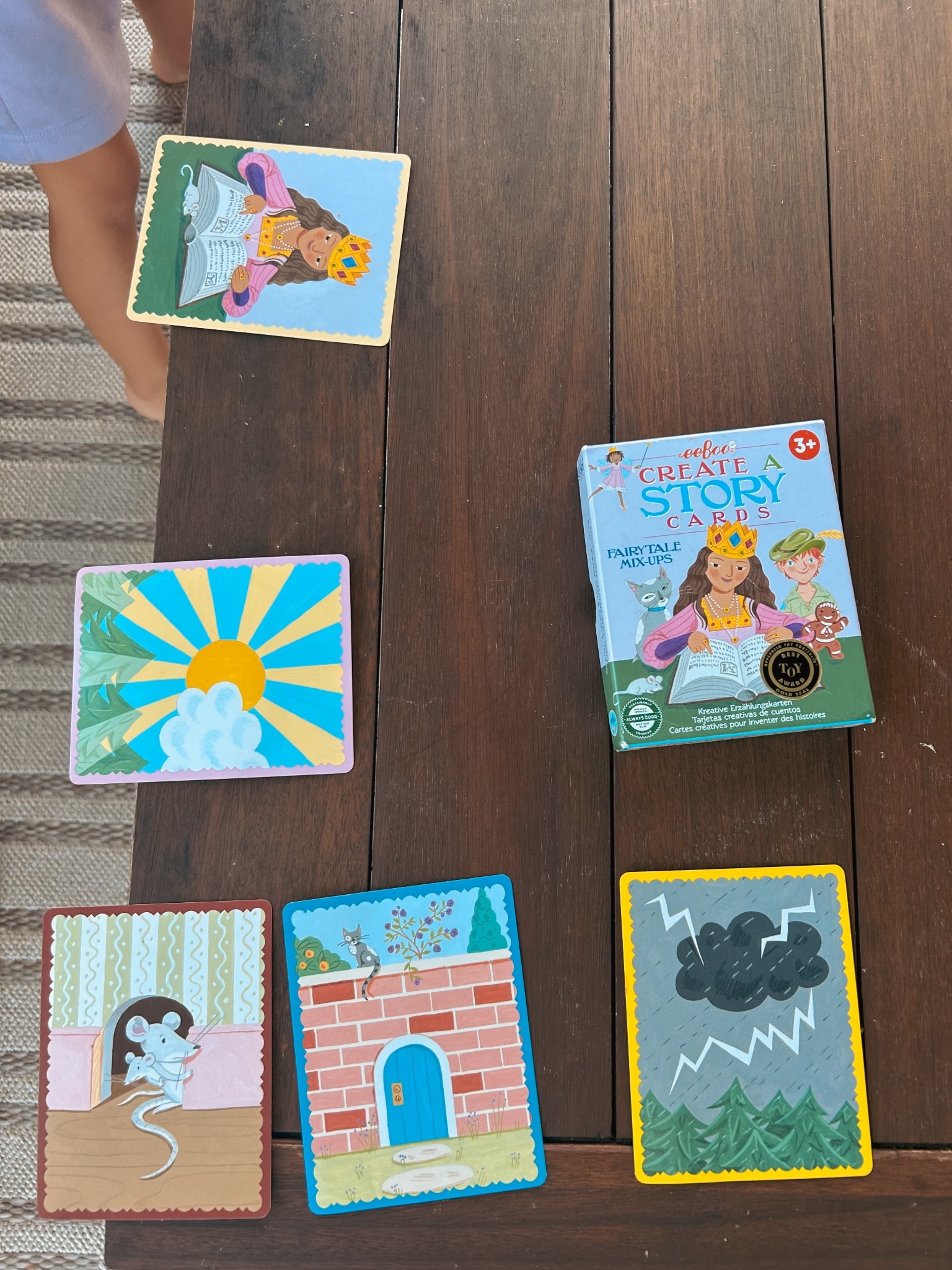 Storytelling cards! Open ended toy, gift idea for 3 year old, creative play, pretend play, mom life, toddler toy ideas, 3rd birthday gift, 

#LTKFamily #LTKKids #LTKFindsUnder50