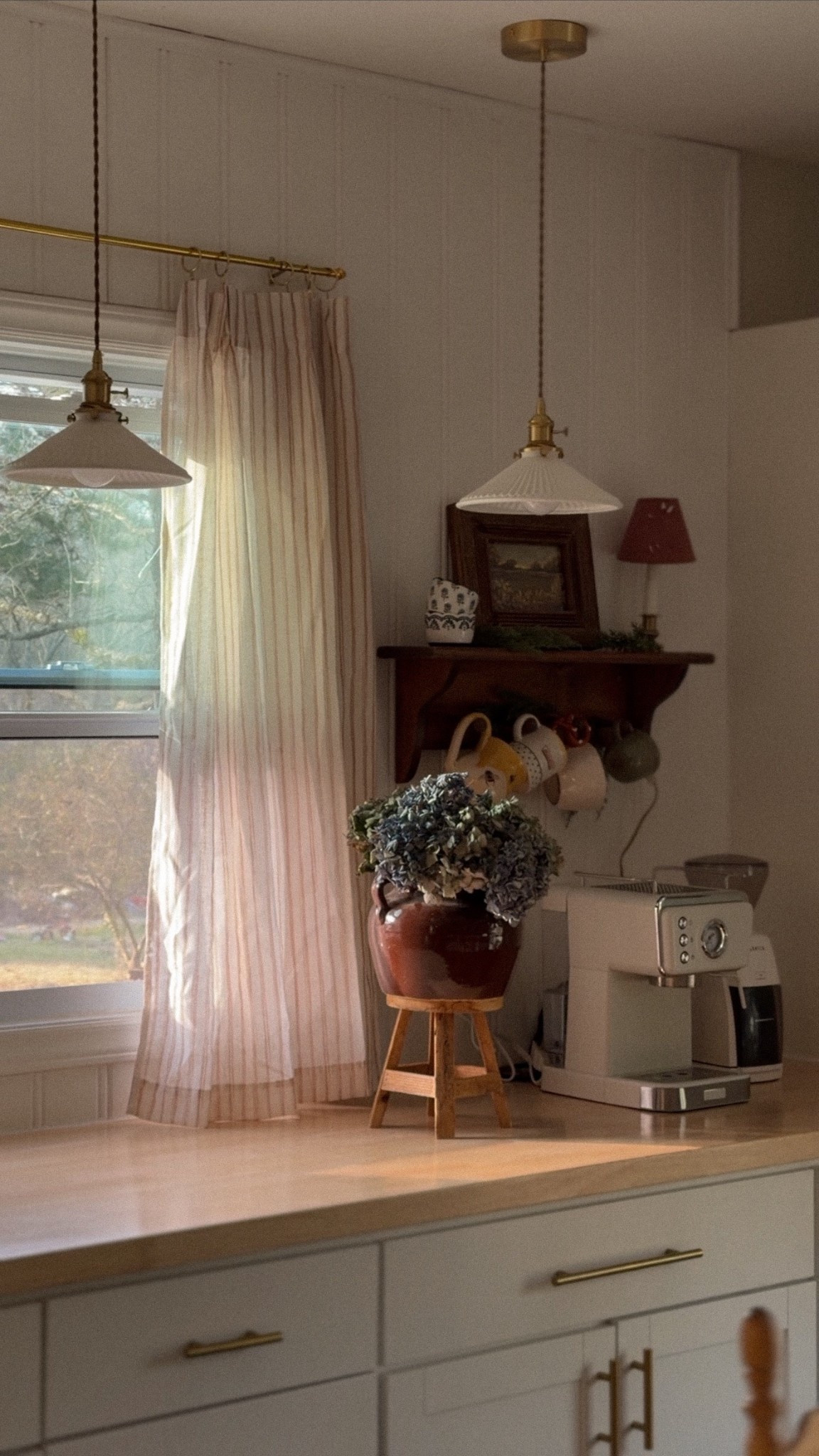 Coffee shelf. Wooden shelf . Vintage wall shelf. 

#LTKGiftGuide #LTKmorningroutine #LTKHome