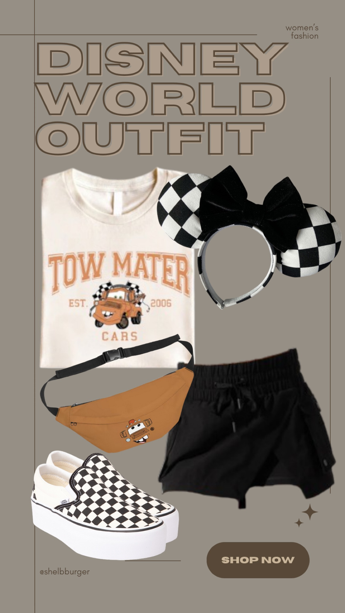 Disney Cars Tow Mater outfit for women

#LTKTravel #LTKSaleAlert #LTKFamily