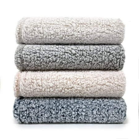 Muk Luks Super Soft Teddy Sherpa Throw Blanket, Pink | Walmart (US)