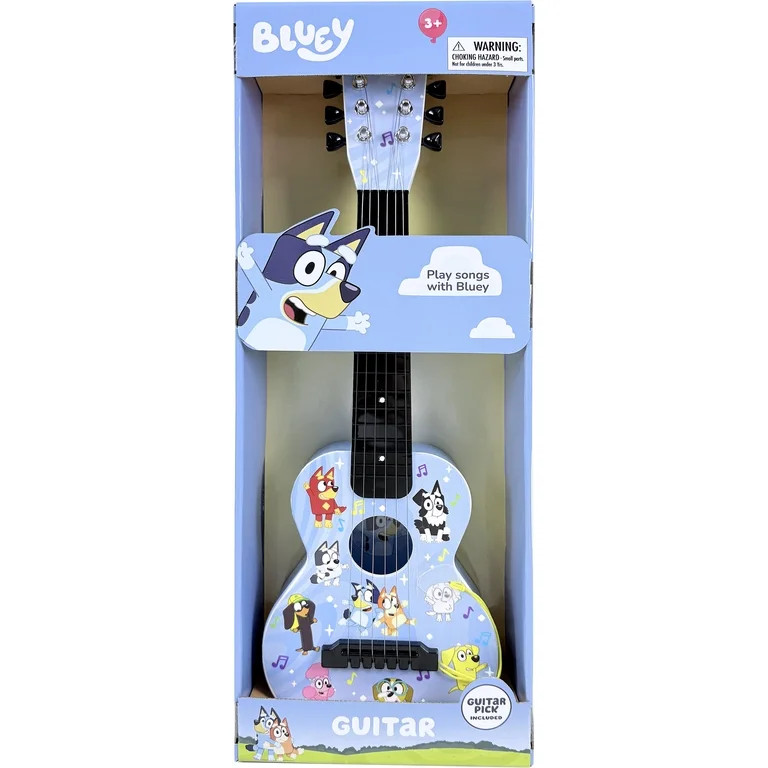 20" Bluey Guitar w/ Pick - Friends | Walmart (US)