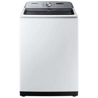 Samsung 5.0 cu. ft. High-Efficiency in White Top Load Washing Machine with Super Speed, ENERGY ST... | The Home Depot