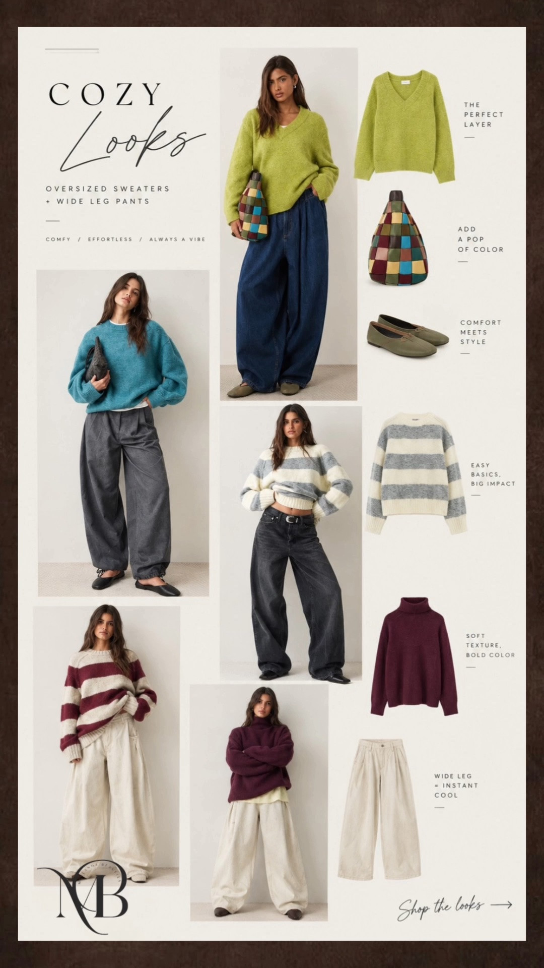 Get your Cozy Everyday Looks this fall season.