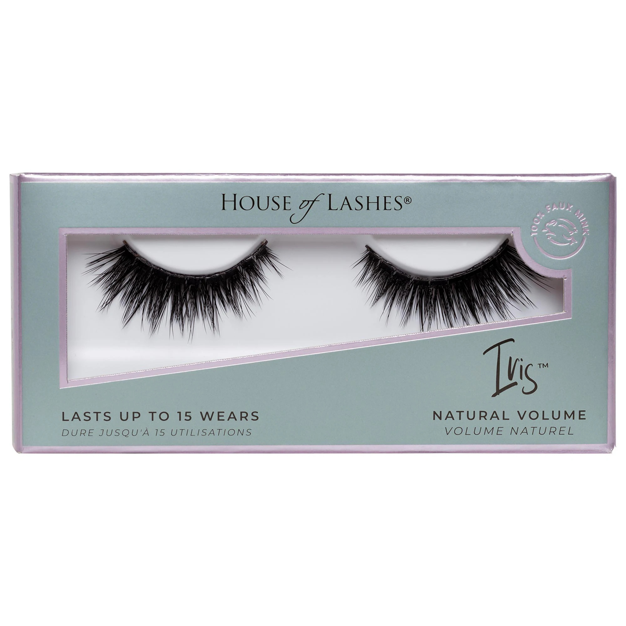 House of Lashes Cruelty-Free Faux Mink Volumizing False Eyelashes Iris | Sephora (US)