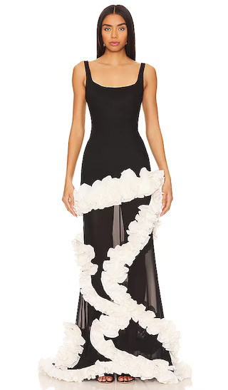 NBD Wisteria Gown in Black. - size S | Revolve Clothing (Global)