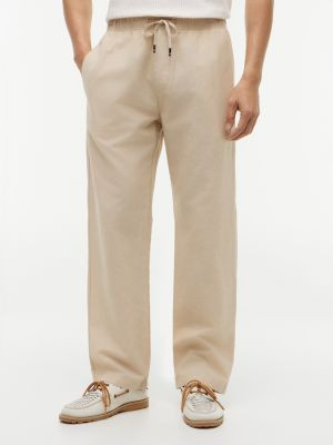 Cotton-Linen Blend Relaxed Pant | Tommy Hilfiger | Tommy Hilfiger (US)