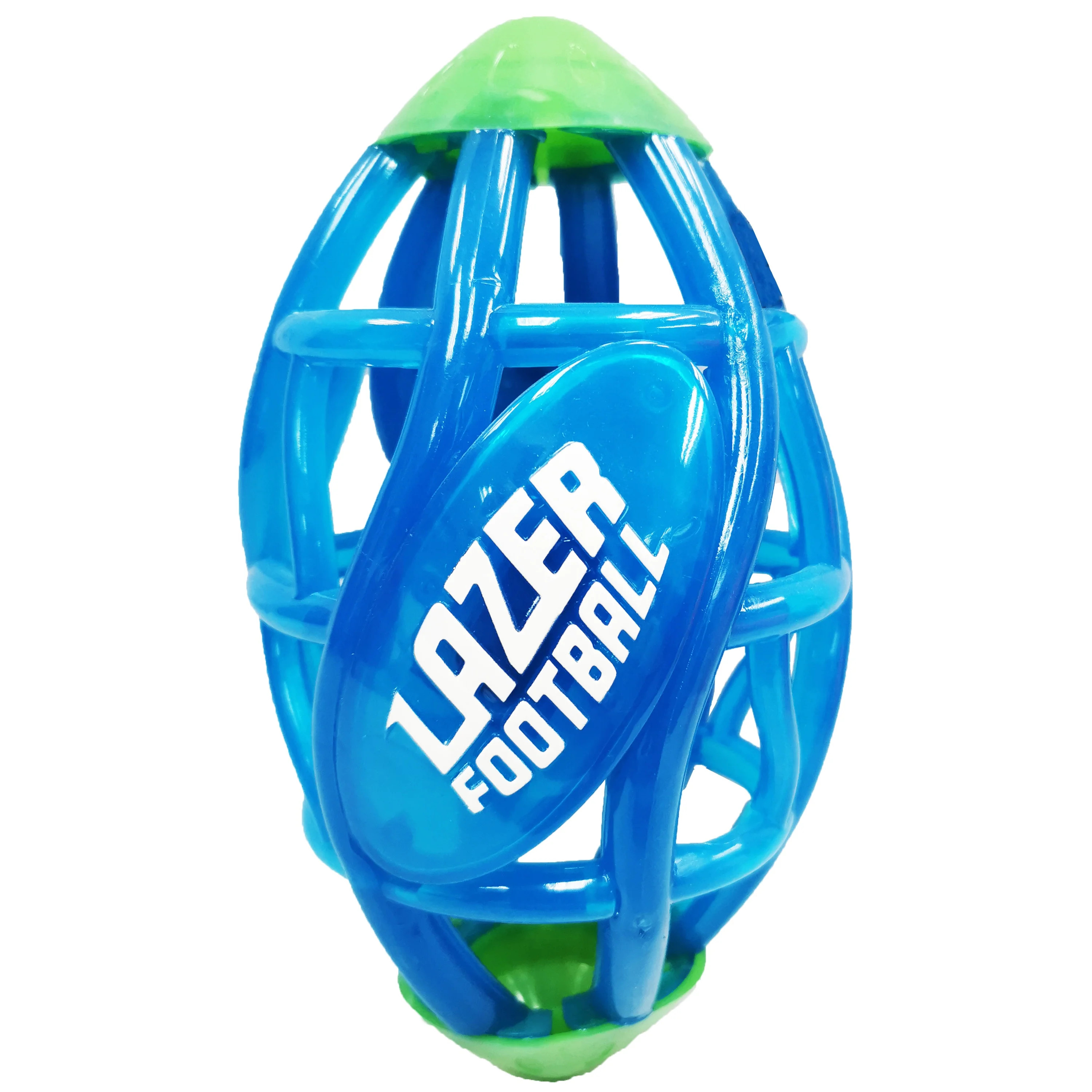 Lazer Light up Glow Rubber Toy Football, Blue, Pee Wee Size 3 | Walmart (US)