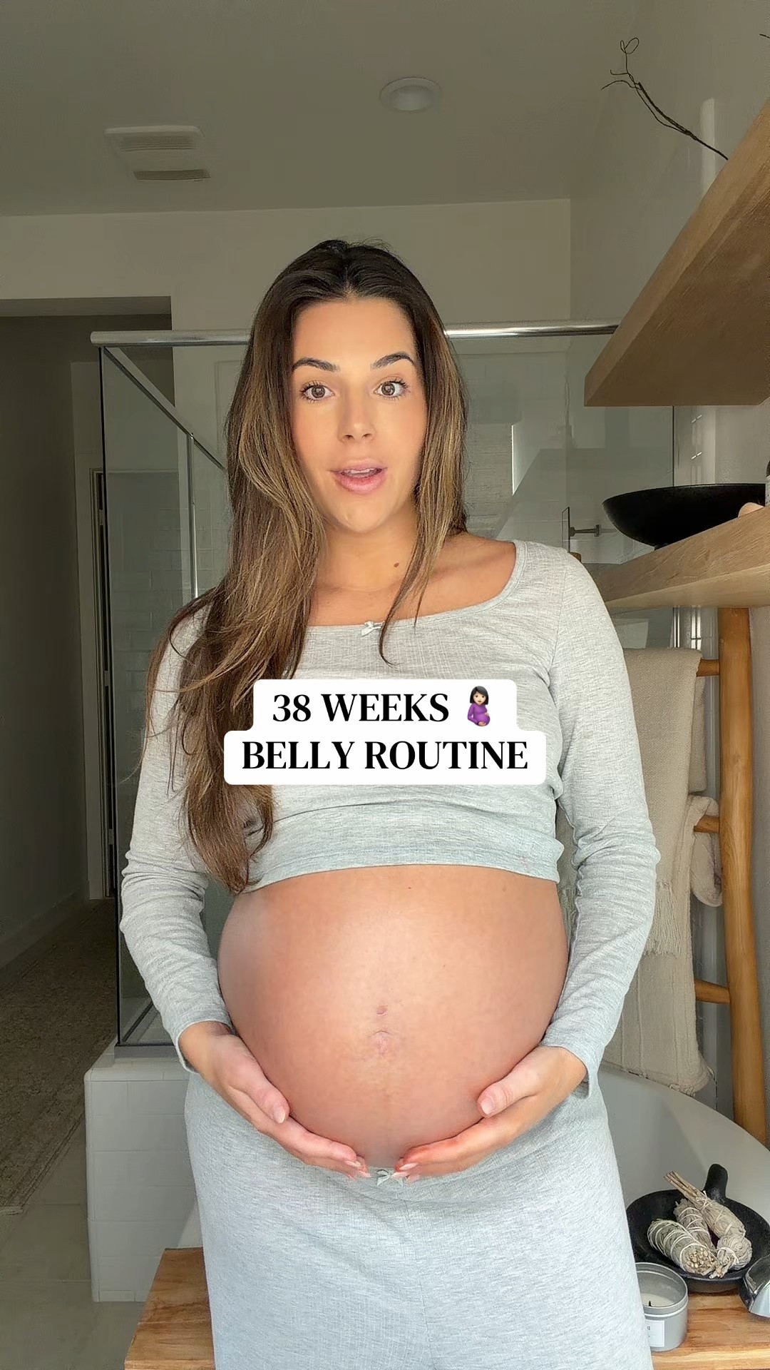 Belly routine for pregnancy 