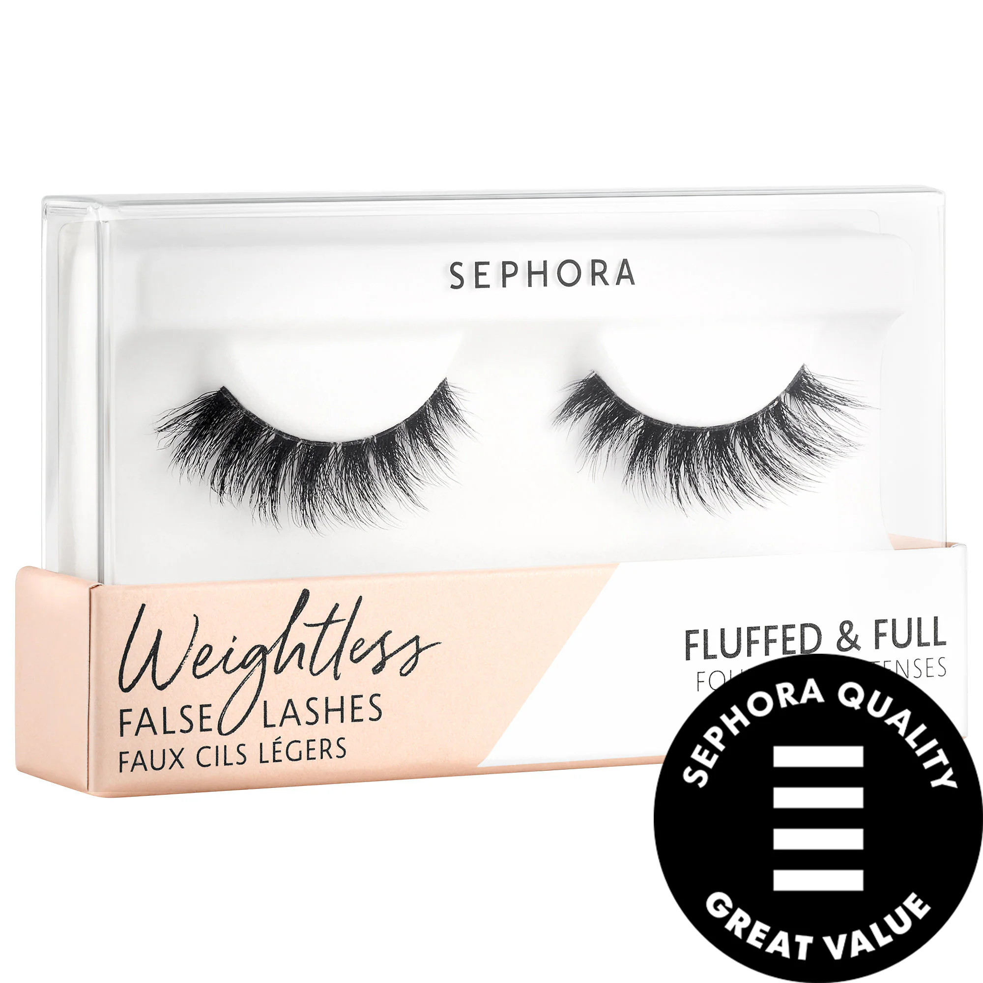 SEPHORA COLLECTION Weightless False Eyelashes Fluffed & Full | Sephora (US)