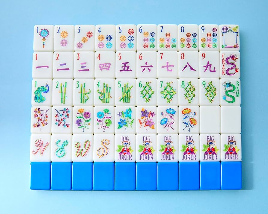Blossom Mahjong Tiles | Amazon (US)
