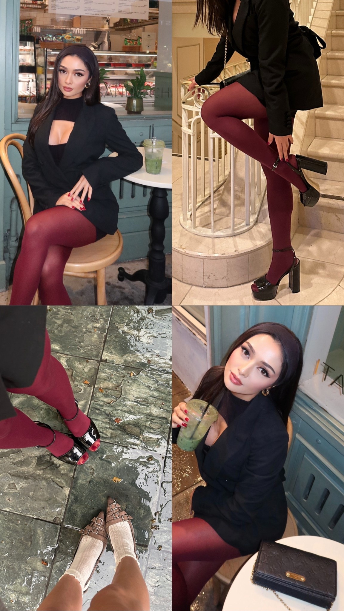 Holiday season means burgundy tights! ✨✨

#LTKSeasonal #LTKPetite #LTKHoliday