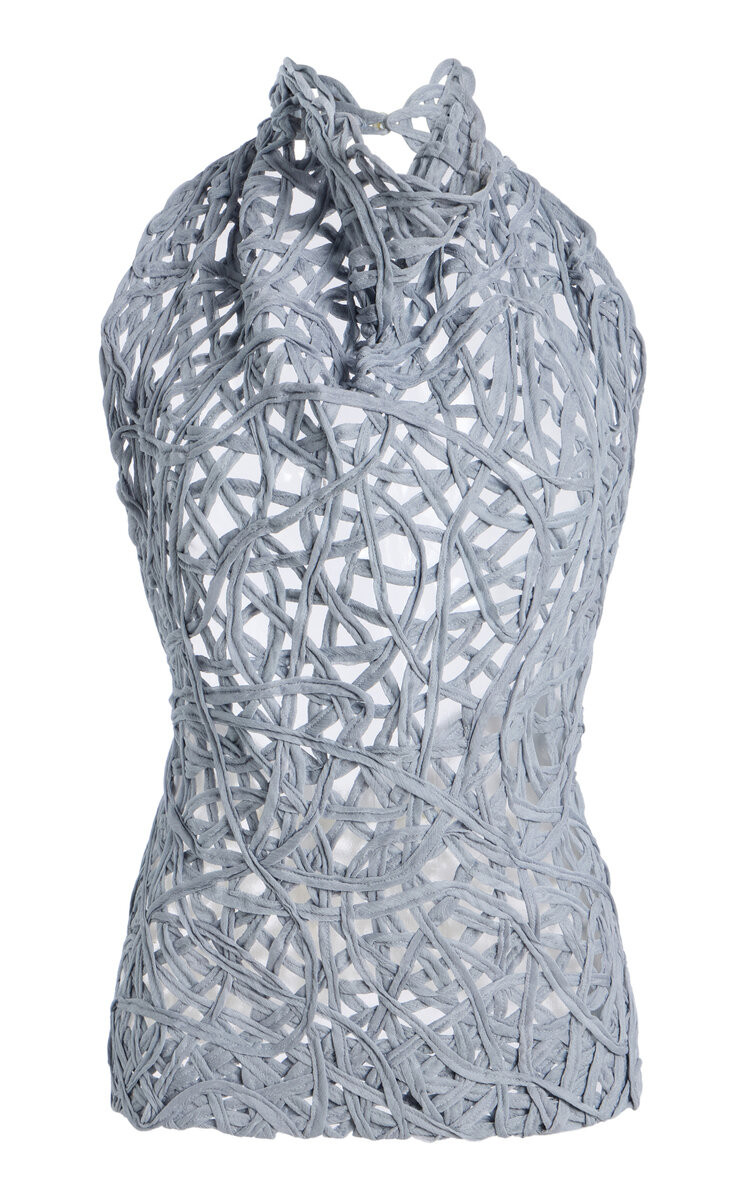 Exclusive Embroidered Halter Top | Moda Operandi (Global)