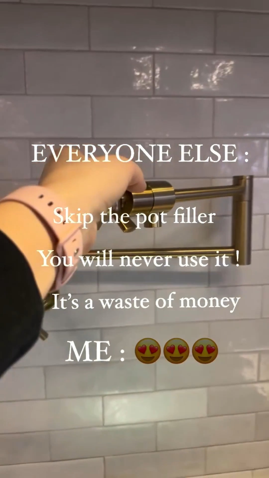 I chose this brushed brass pot filler because it makes cooking easier and keeps everything within reach at the stove. I like that it adds function first, but still looks clean and timeless in the space.

It’s one of those details that feels small but makes everyday use more convenient. Linked here for reference if you’re considering adding one. 

 

#LTKU #LTKHome #LTKdayinmylife