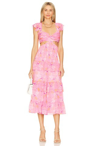 LIKELY Neely Dress in Pink Multi from Revolve.com | Revolve Clothing (Global)