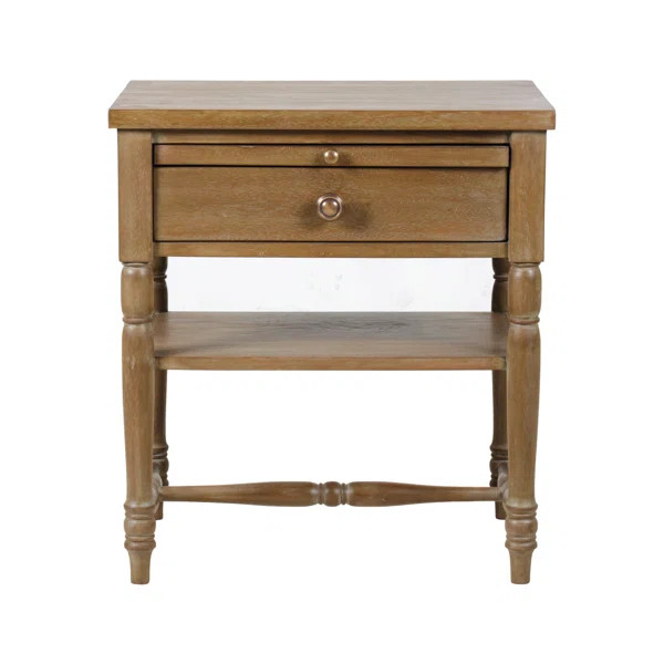 Jodie Solid + Manufactured Wood Nightstand | Wayfair North America