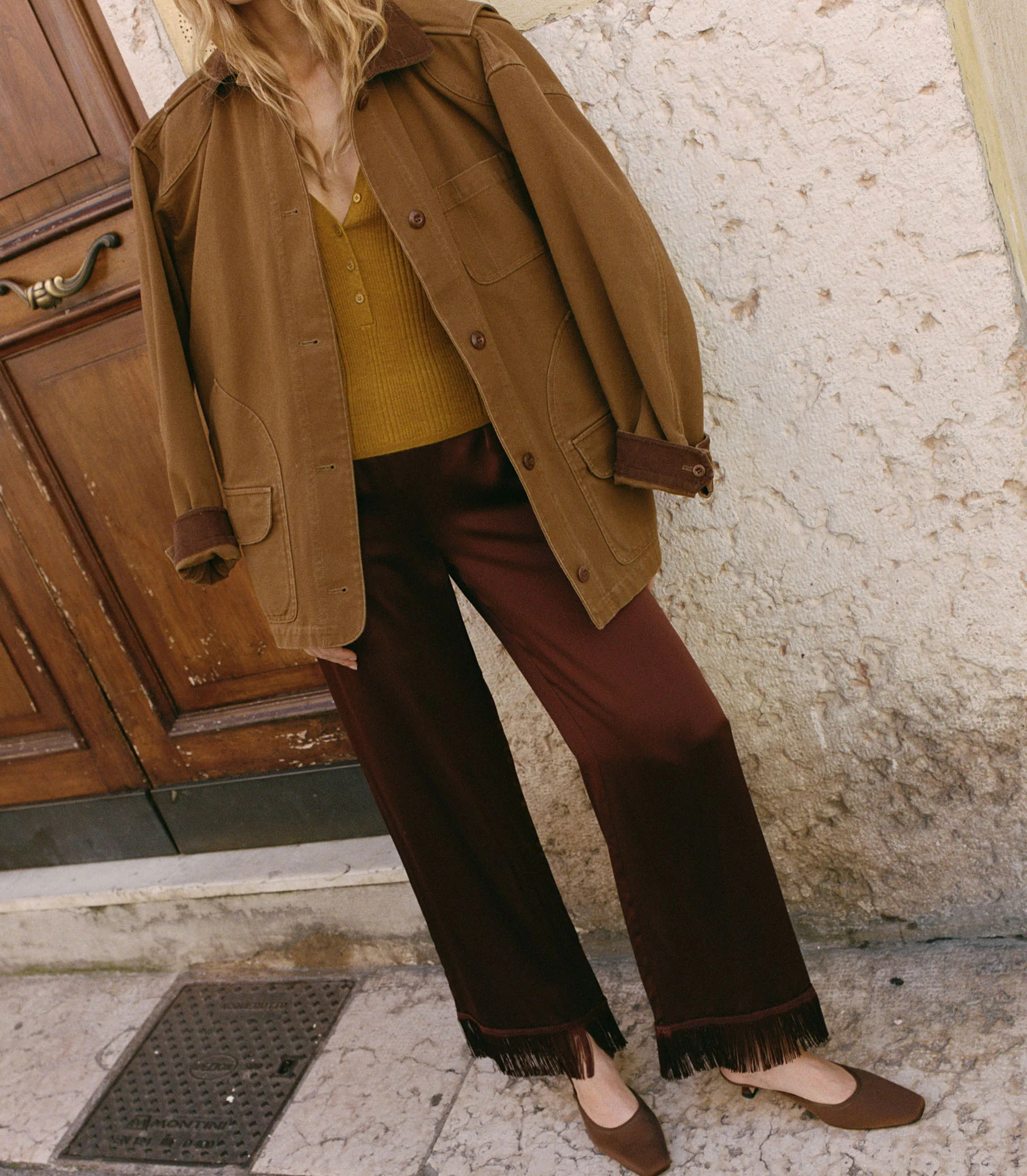 Lavon Pant - Cafe Brun | DÔEN | DOEN