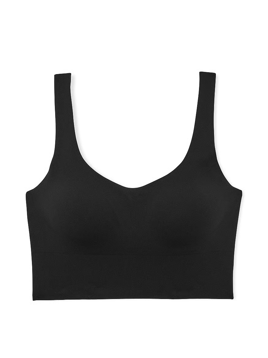 Buy VSX Elevate™ Seamless-Comfort Sports Bra, Black - Order Sport Bras online - Victoria's Secr... | Victoria's Secret (US / CA )