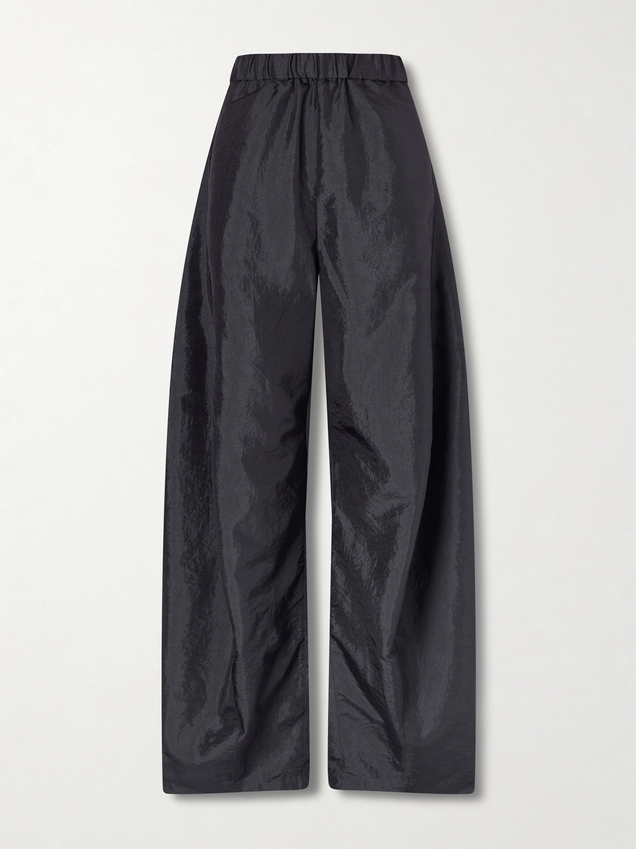Tibi - Winslow Crinkled-shell Barrel-leg Pants - Blue | NET-A-PORTER (US)