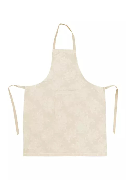 Jacquard Floral Apron | Belk