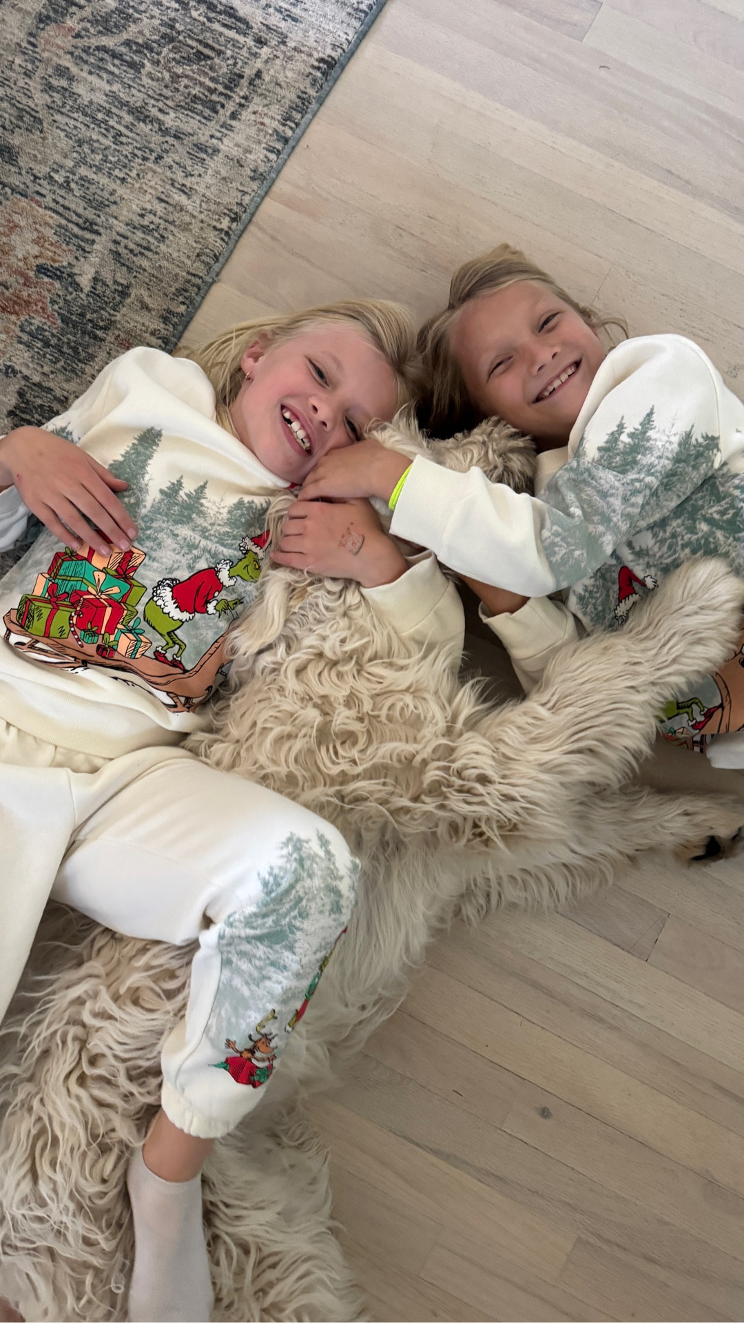 The outtakes are even better. @target Grinch set is selling out fast! Snag you and your kids, husbands and besties and jump into pure coziness. #target #thegrinch #matching #family #familymatching #targetfinds #ltk #ltksalealert #onsale 

#LTKHoliday #LTKmomlife #LTKSaleAlert
