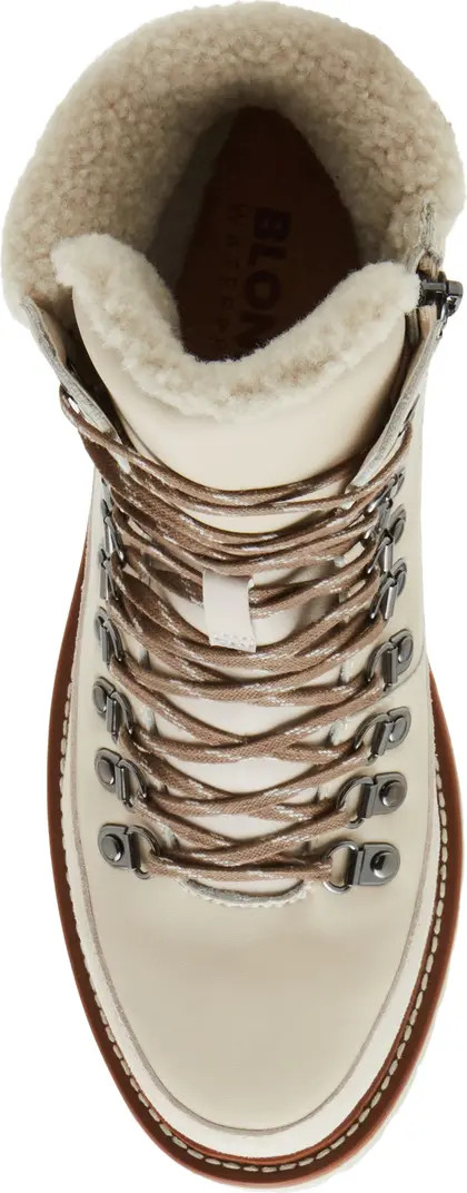 Natasia Faux Shearling Cuff Waterproof Boot (Women) | Nordstrom