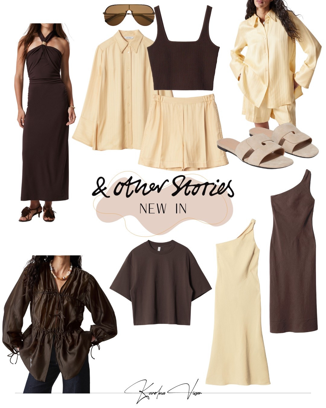 Timeless and chic new arrivals from & Other Stories - in shades of brown and yellow 🤎💛

#LTKstyletip #LTKsummer #LTKspring