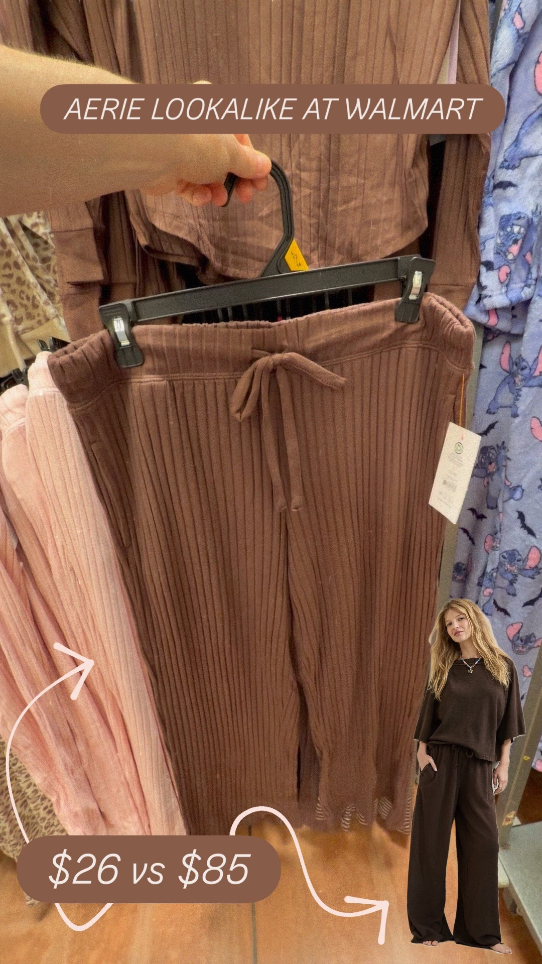 love these lounge sets for relaxing days! Both of these  lounge wear sets are sold separately so you can mix and match sizes and styles!
............
walmart pajamas walmart lounge set walmart loungewear brown pajama pants brown sweatsuit chocolate pants chocolate shirt henley comfy outfit comfy loungewear comfortable lounge set travel look travel outfit mom uniform mom outfit mom look loose top loose pants oversized pants plus size loungewear plus size pajamas walmart dupes walmart fashion aerie finds aerie new arrivals fall trends  

 #LTKootd #LTKPlusSize #LTKTravel

#LTKOver40 #LTKMidsize #LTKTall