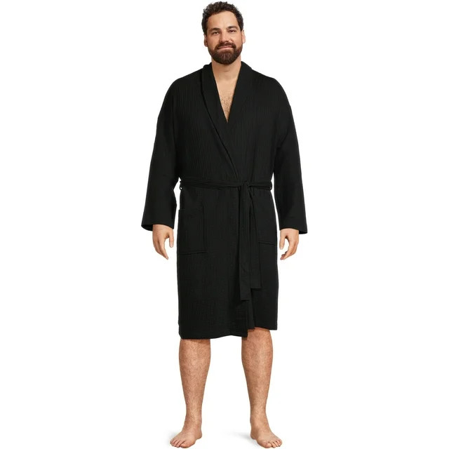 GEORGE SHAWL COLLAR WAFFLE ROBE | Walmart (US)