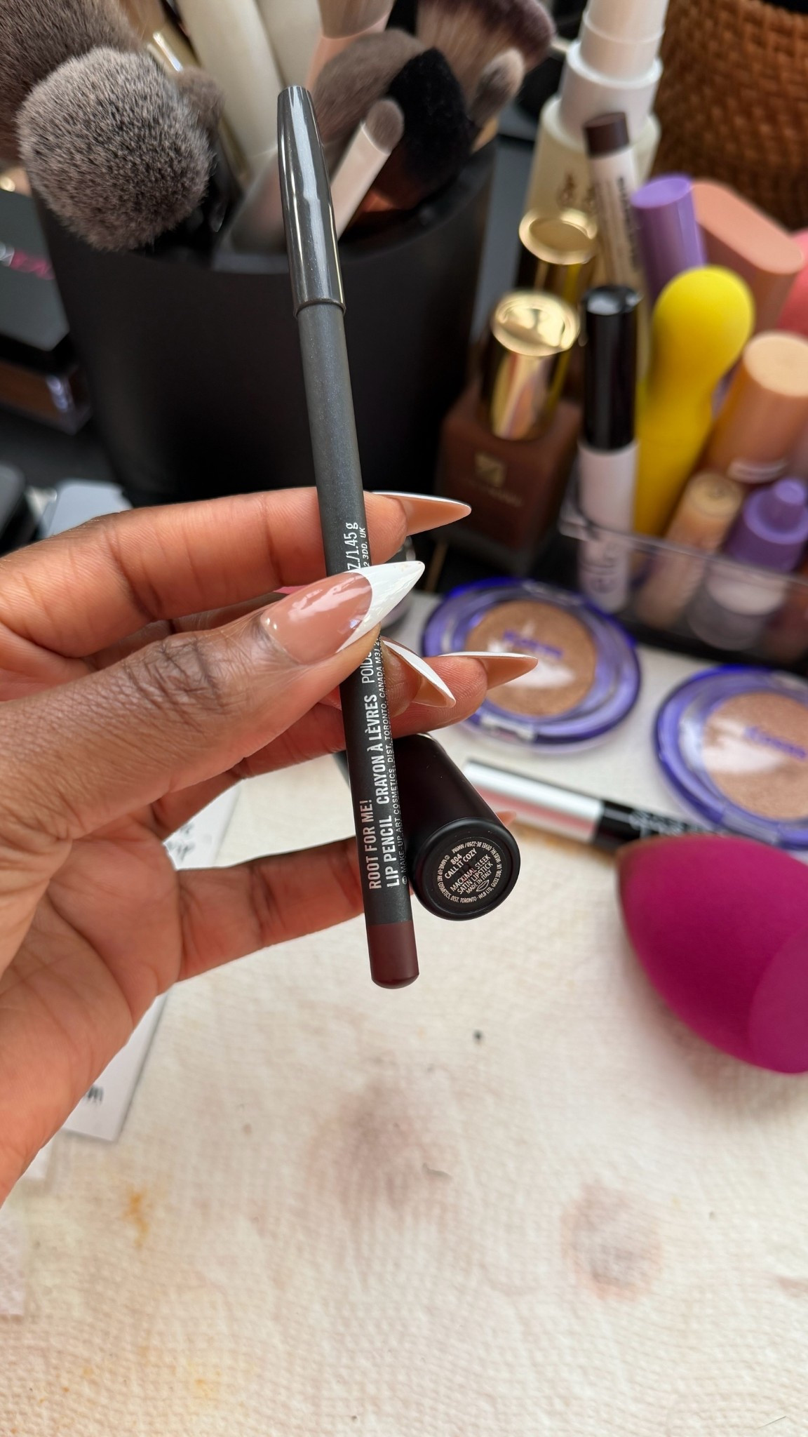 Cute lip combo! MAC Root For Me & Call it Cozy. 

#LTKBeauty