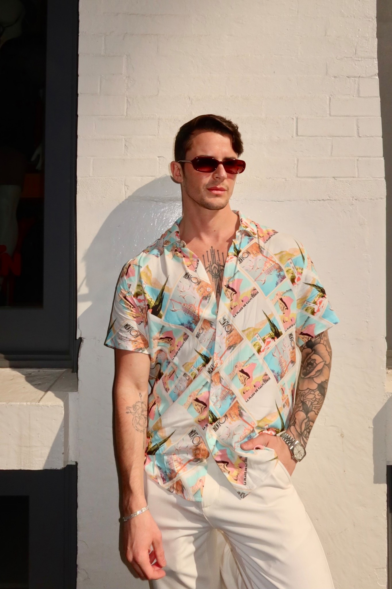 Nico Shirt - Vacay Print 
Open Shirt Season ❤️‍🔥

#LTKBaby #LTKMens #LTKTravel