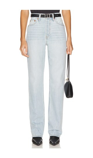 RE/DONE Originals 90s High Rise Loose Jeans in Blue. - size 25 | Revolve Clothing (Global)