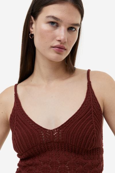 Crochet-look Top | H&M (US + CA)