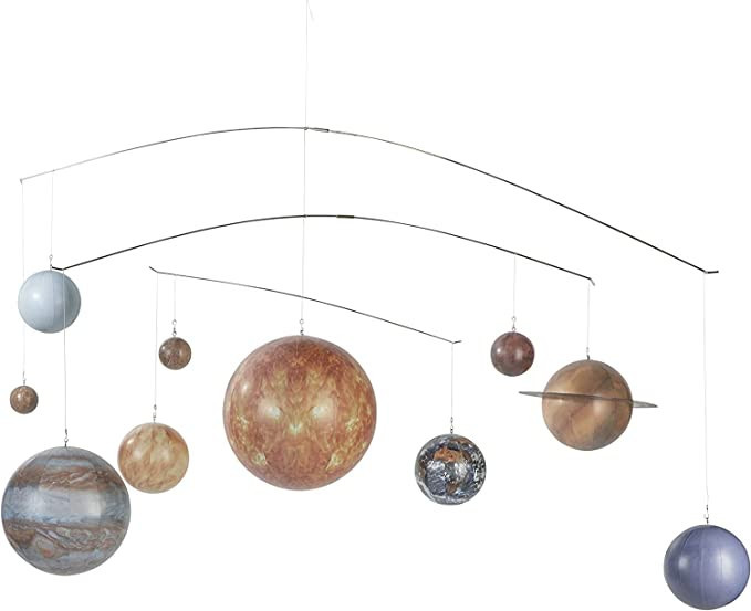 Solar System Mobile by Authentic Models, Educational Planets Model, Multicolor Space Decor for Ba... | Amazon (US)