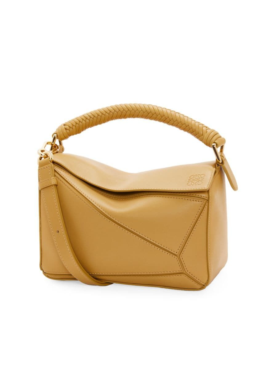 Puzzle Small Leather Top-Handle Bag | Saks Fifth Avenue