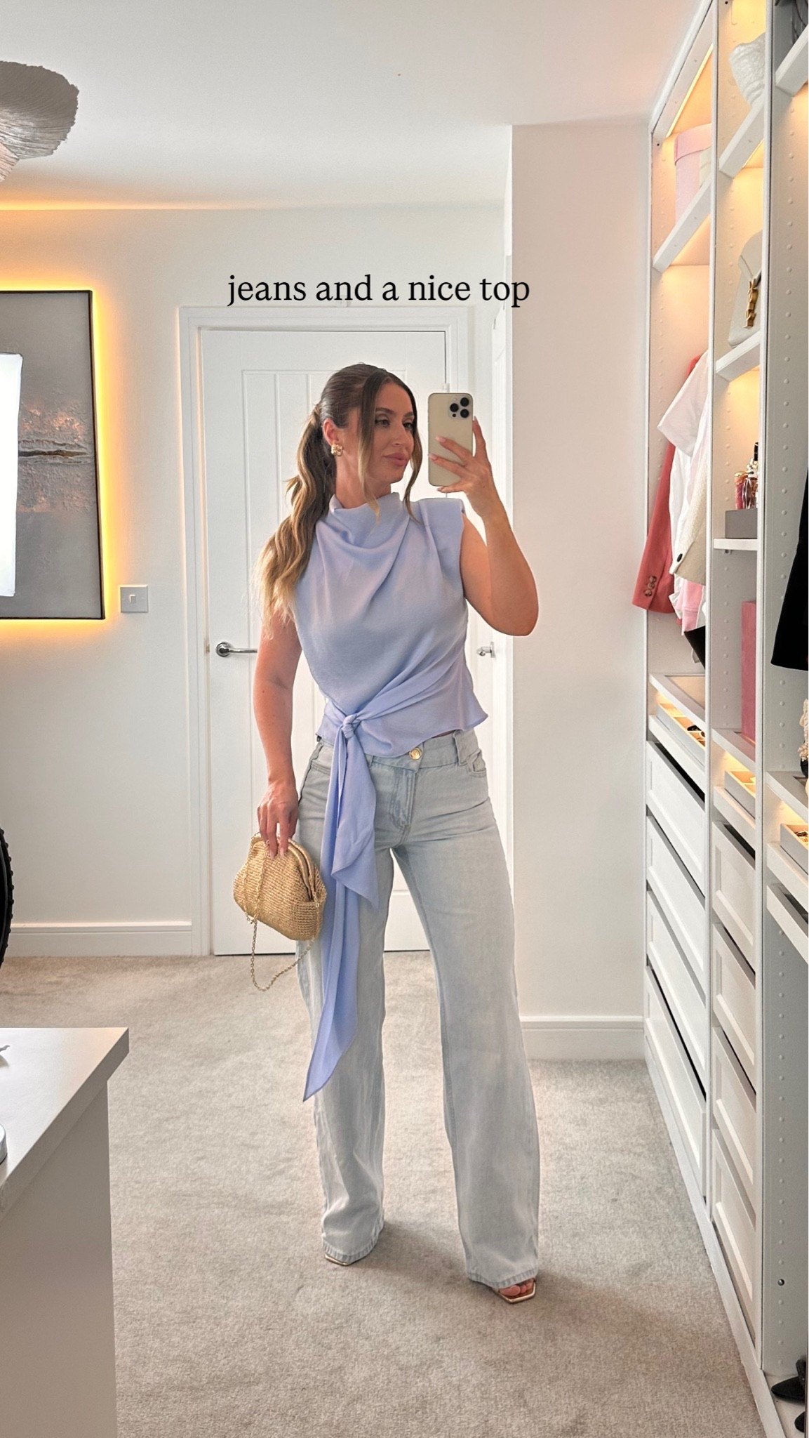 Jeans and a nice top

#LTKuk #LTKsummer #LTKspring