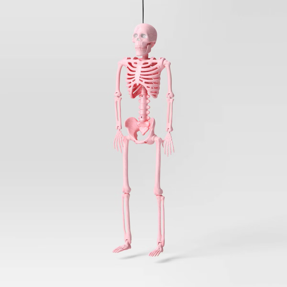 24" Poseable Skeleton Halloween Decorative Prop Pink Blush - Hyde and EEK! Boutique™ | Target