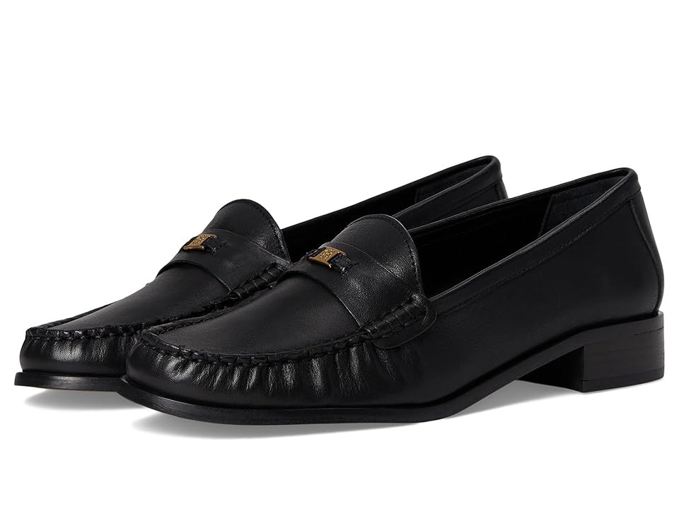 Vince Camuto Colin Flat Loafer Women's Flat Shoes Black : 7 M, Leather | Zappos