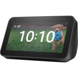 Amazon Echo Show 5 (2nd Gen) in Charcoal, Grey | The Home Depot