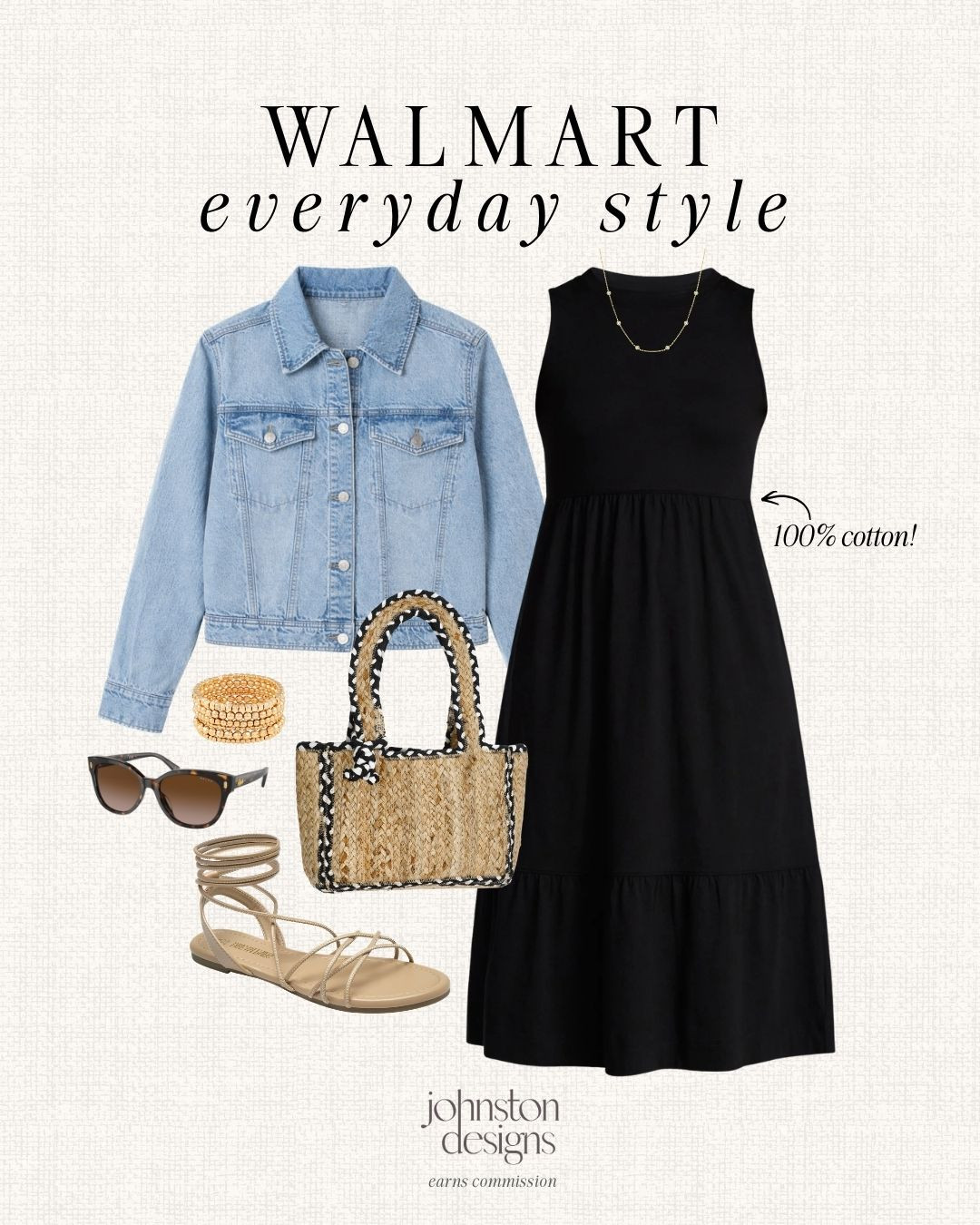 Effortless Walmart everyday outfit with a cotton midi dress and classic spring accessories. 🤍

Walmart fashion finds, Walmart everyday outfit, Walmart summer dress, cotton midi dress, casual spring outfit, denim jacket outfit, affordable summer fashion, Walmart style finds, woven straw handbag, women’s strappy sandals, everyday casual style, Walmart outfit ideas, affordable women’s fashion, simple chic outfit 

 #LTKootd #LTKWorkwear