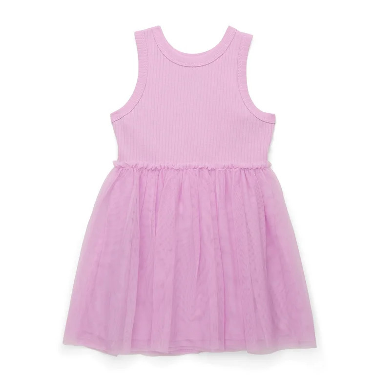 Wonder Nation Girls Tank Tutu Dress, Sizes 4-18 & Plus | Walmart (US)