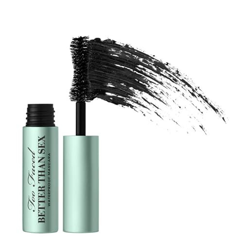 Too Faced Better Than Sex Waterproof Mascara | Volume + Length, Travel Size, 0.17 Fl Oz, Black | Amazon (US)