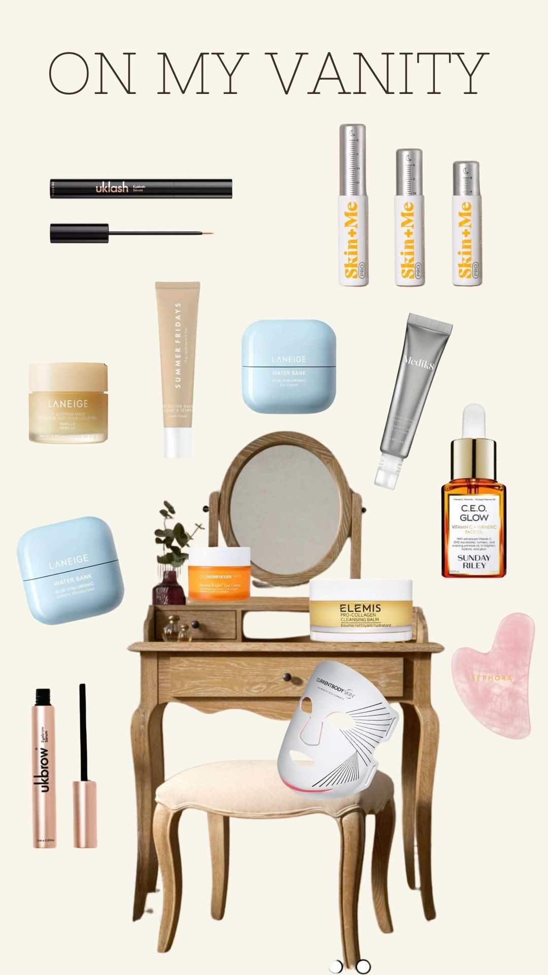 What’s on my vanity?! My fave products rn! 

#LTKbeauty #LTKeurope #LTKluxury