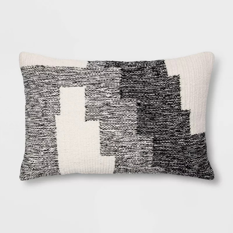 Modern Tufted Geometric Lumbar Throw Pillow - Project 62™ | Target