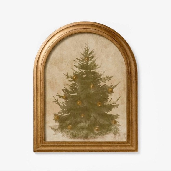 11"x13.86" Christmas Tree Framed Wall Art - Threshold designed with Studio McGee | Poshmark