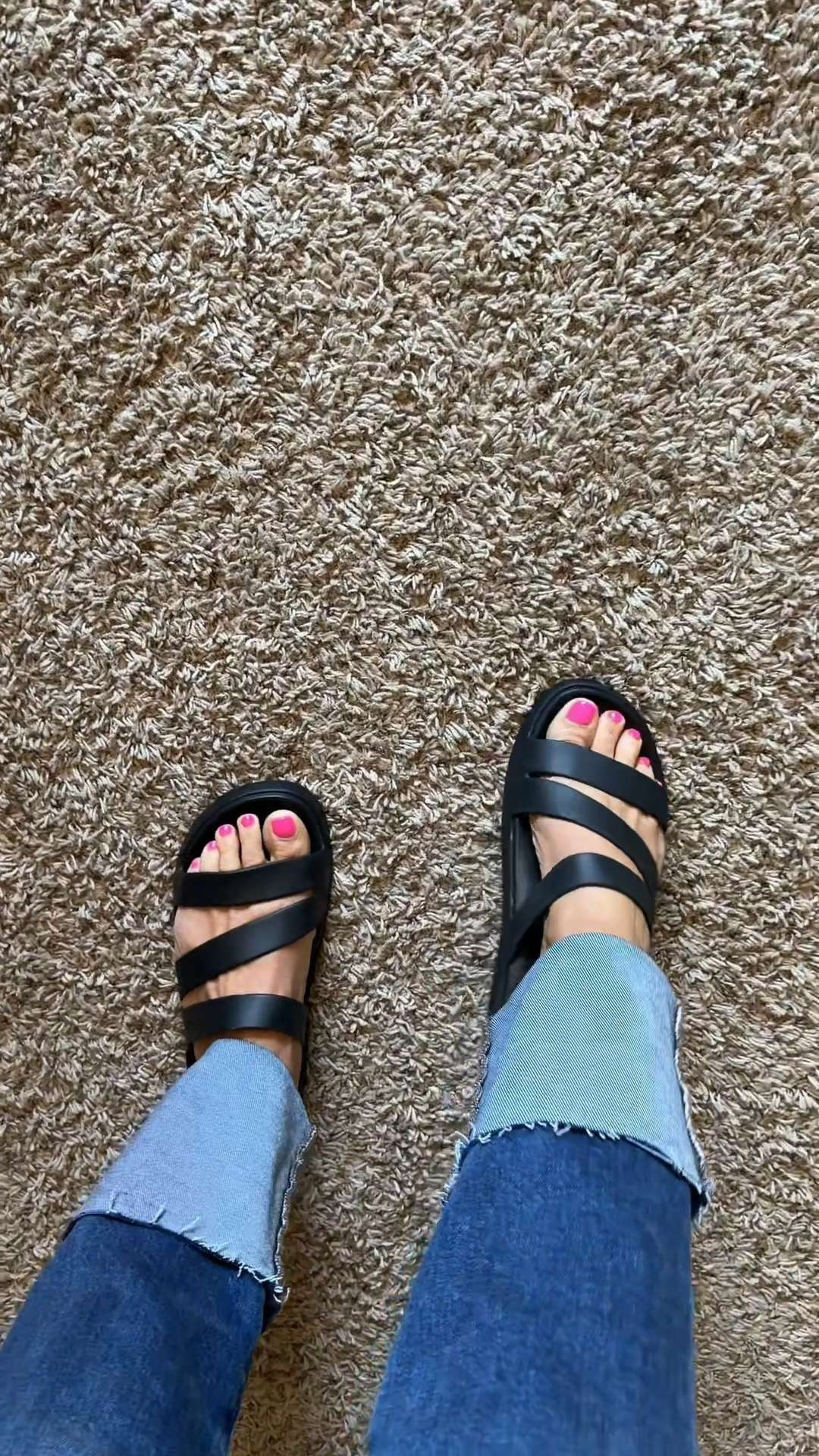 These feel like you’re barely wearing sandals at all. So easy to walk all day. 

#LTKStyle #LTKShoes #LTKFinds #ChicComfort #EverydayStyle #CasualOutfits #earnscommissions 

 #LTKMothersDay #LTKootd #LTKOver40