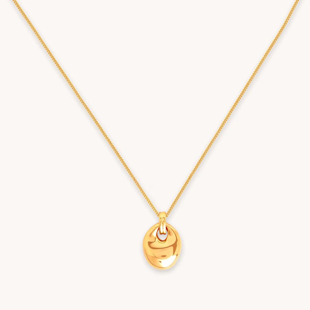 Essential Pendant Necklace in Gold | Astrid and Miyu
