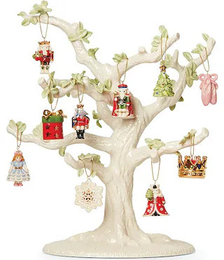 Nutcracker 10 Piece Ornament and Tree Set | Dillard's