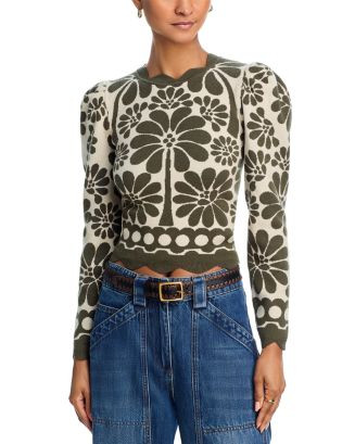 FARM Rio Palermo Cropped Knit Top | Bloomingdale's Women | Bloomingdale's (AU)