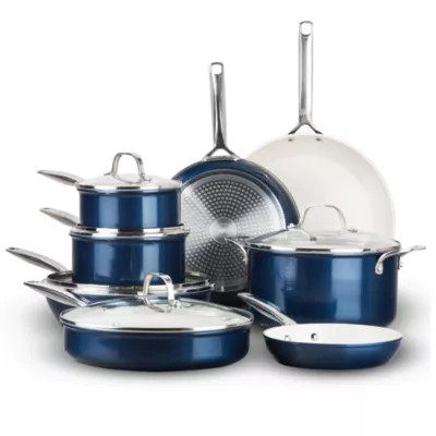 Gotham Steel Pro Natural Collection 13-Piece Ceramic Coating Nonstick Cookware Set | Belk