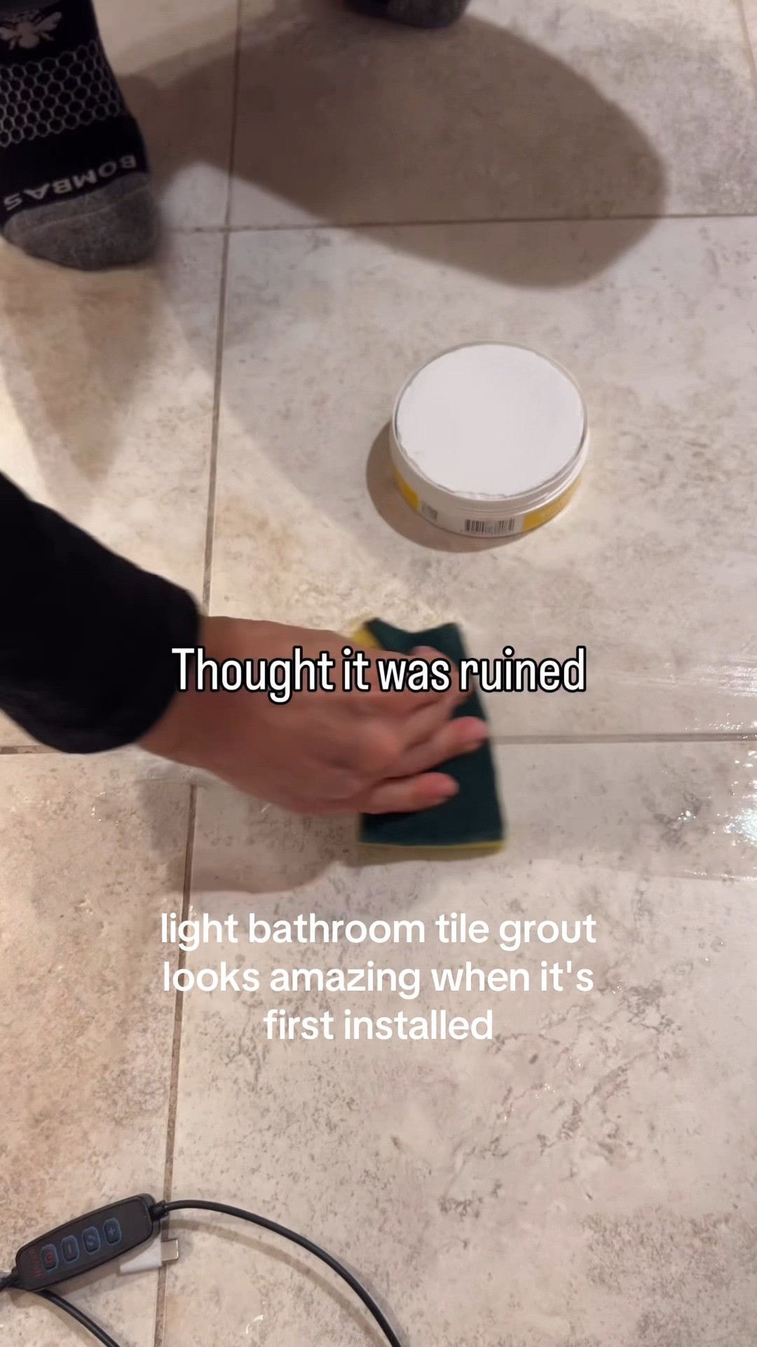 Best grout cleaner for your bathroom tile! This Amazon find is a must have  

#LTKOver40 #LTKHome #LTKmomlife